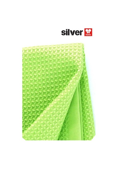 Silver Home Mikrofiber Dekoratif Cam Bezi Yeşil 5'li