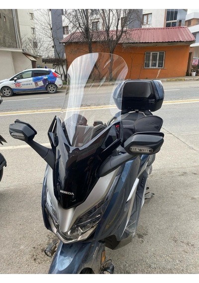 Motocam Honda Forza 250 Ön Cam 2018-2020 Model 58cm Şeffaf Renkli 4mm