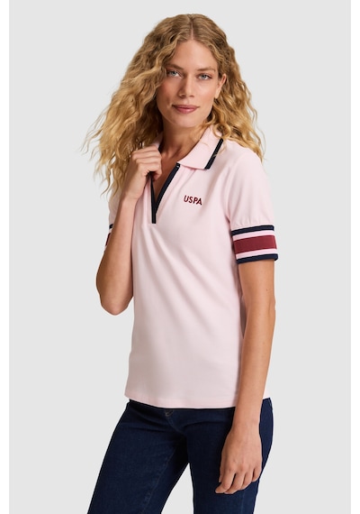 U.S. Polo Assn. U.s. Polo Assn. Kadın Açık Pembe Tişört 50323543-vr078 Acık Pembe