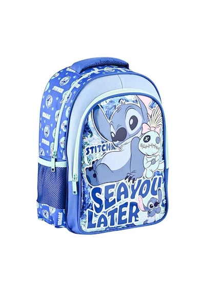 Disney İlkokul Çantası Stitch Due See U Later 17833 Standart
