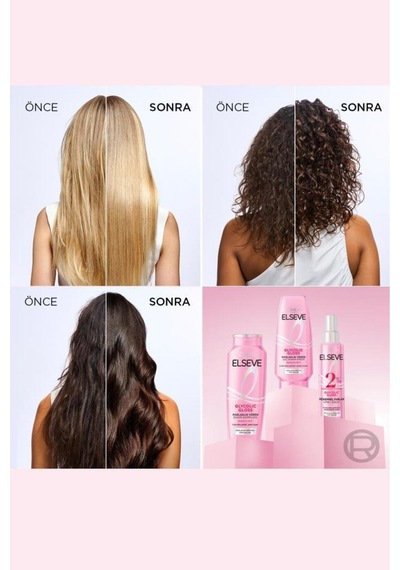 5'li Glycolic Gloss Core Parlaklık Veren Bakım Şampuanı 300ml Tüm Saç Tipleri