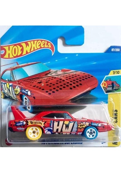 Hot Wheels Tekli Arabalar '70 Plymouth Superbird Hyx96 Art Cars Renkli