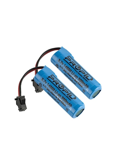 2 Adet 3.7v 14500 Li-ion Oyuncak Pili + Usb Şarj Cihazı Sm2p Soketli Set
