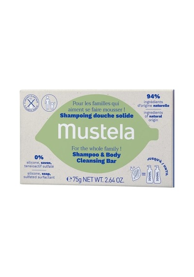 Tüm Aile İçin Şampuan Ve Vücut Temizleme Barı 75g