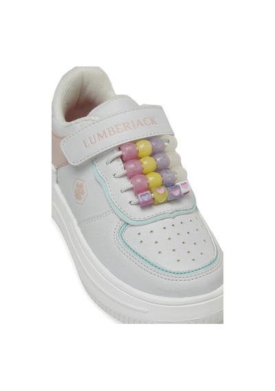 Lumberjack 101508767 Freya Jr Beyaz-pembe Kız Çocuk Spor Ayakkabı Beyaz
