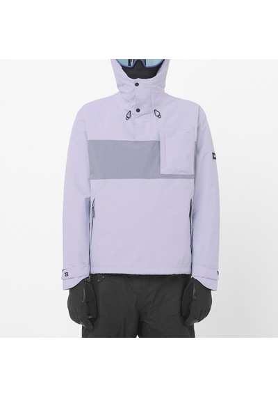 Salomon Venom Anorak Erkek Kayak Montu Cosmic Sky Lc2609900 Mavi