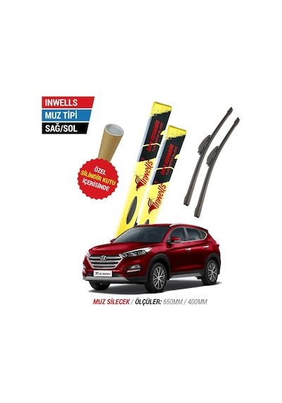 Hyundai Tucson İnwells Muz Silecek Takımı (2015-2020)