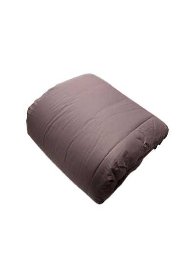 Clasy %100 Pamuk Ranforce Tek Kişilik Yorgan Çift Taraflı Kahve-kapuçino Düz Desen Cappucino