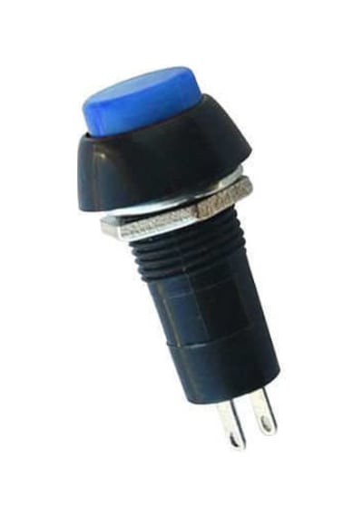 Ic-186 Buton 12Mm Mavi 5 Adet