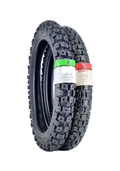 Lastik Takımı 300-18 Safari Trail Ve 275-18 Gripper Tt Tubetype - İç Lastikli Tip - Onmx