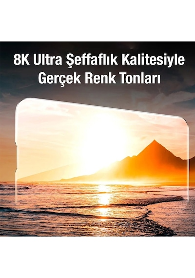 Baseus Crystal Serisi Apple iPhone 15 Pro Max Uyumlu Cam Ekran Koruyucu 2adet