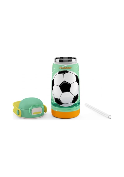 Puccon Erkek Çocuklar İçin Futbol Topu Baskılı Yeşil Beyaz 420 Ml Pipetli Paslanmaz Çelik Matara Termos 60039 Çok Renkli Puccon Erkek Çocuklar İçin Futbol Topu Baskılı Yeşil Beyaz 420 Ml Pipetli Paslanmaz Çelik Matara Termos 60039 Çok Renkli
