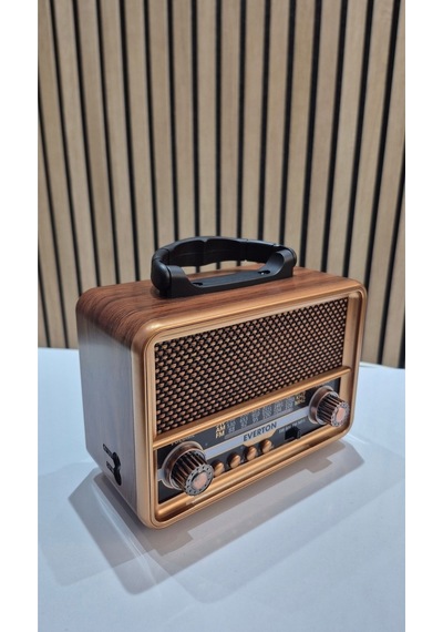 Rt-706 Nostajık Bluethoot Solar Enerjili Radyo Müzik Çalar Diğer