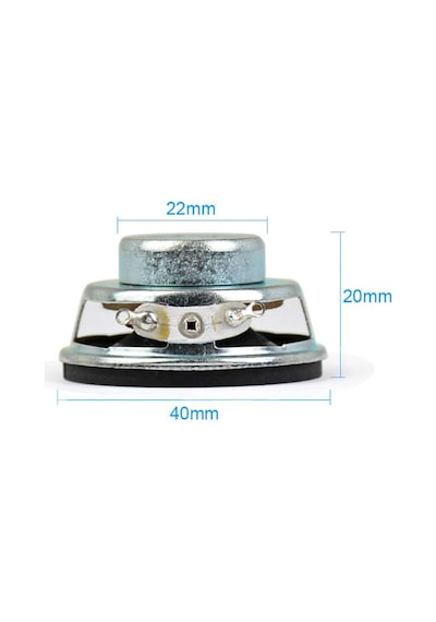 Hoparlör 4 Ohm 3W 40Mm
