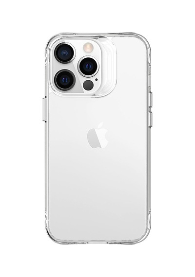 Zeyline Apple Uyumlu iPhone 13 Pro Max Zore Şeffaf Ultra İnce Airbag Tasarımlı Okka Kapak-renksiz