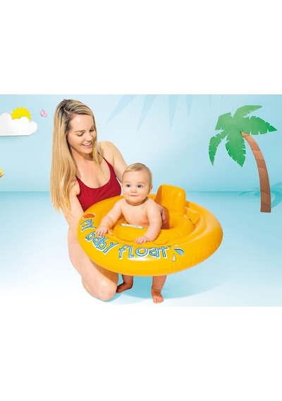 Intex My Baby Float Oturaklı Bebek Flatörü 70 CM Çok Renkli