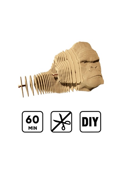 Cartonic 3d Puzzle - Gorılla