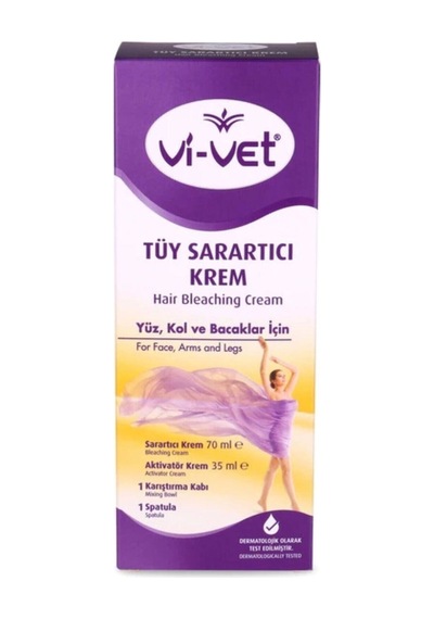 Vivet Tüy Sarartıcı Krem 70ml + 35 Ml