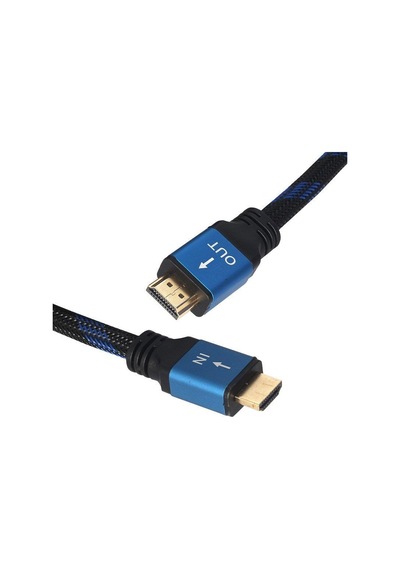 Powermaster Pm-32806 Örgülü Chipsetli Çift Filtreli 40 Metre 4k Hdmı 2.0 Görüntü Aktarım Kablosu