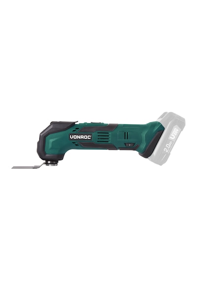 Vonroc Vpower OT501DC 20V Multi-Tool Akülü Raspalama (Akü Hariç)