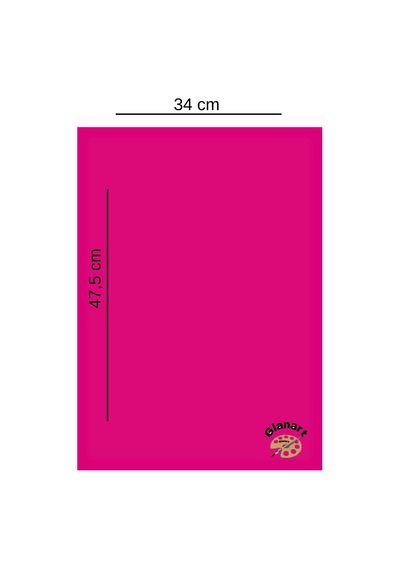 35x50 Cm Pembe Renk Mukavva Kartonu 5 Adet