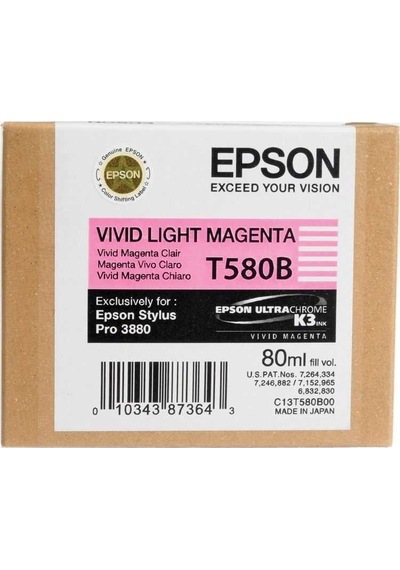 Tonersepeti Epson T580b C13t580b00 Açık Kırmızı Kartuş