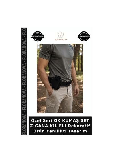 Özel Seri Gk Kumaş Set Zigana Kılıflı Dekoratif Ürün Yenilikçi Tasarım