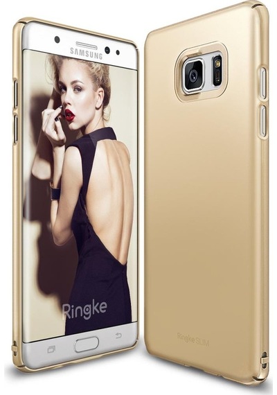 Ringke Slim Galaxy Note 7 Fe İle Uyumlu Kılıf Royal Gold