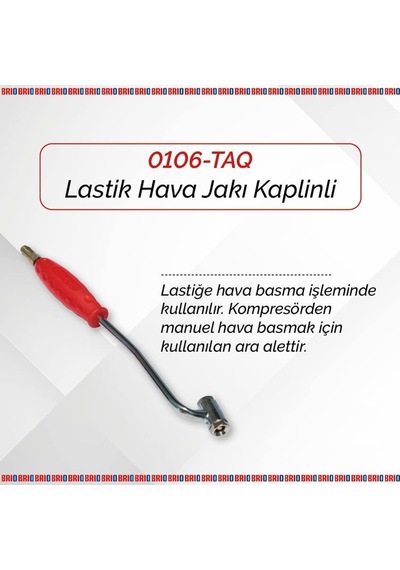 Brio 0106-taq Lastik Hava Jakı Kaplinli Genel