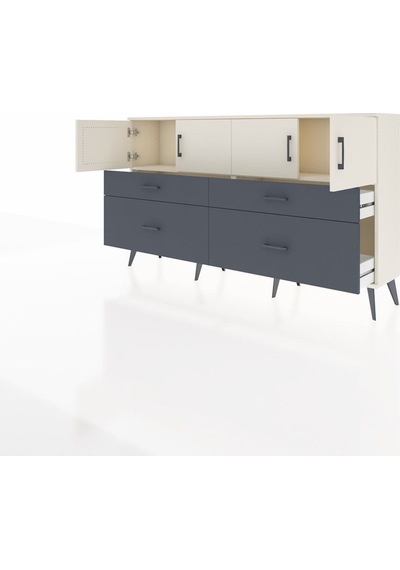Arges Konsol 2 Raflı 4 Çekmeceli 4 Kapaklı 176x30x99 Aytaşı-aytaş Aytaşı-aytaşı/antrasit Arges Konsol 2 Raflı 4 Çekmeceli 4 Kapaklı 176x30x99 Aytaşı-aytaş Aytaşı-aytaşı/antrasit