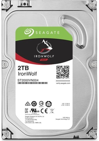 Seagate Ironwolf ST2000VN004 2 TB 5900 RPM 64 MB SATA 3 HDD