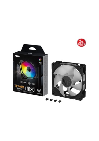 Asus Tuf Tr120 120mm Argb Sıyah Kasa Fanı