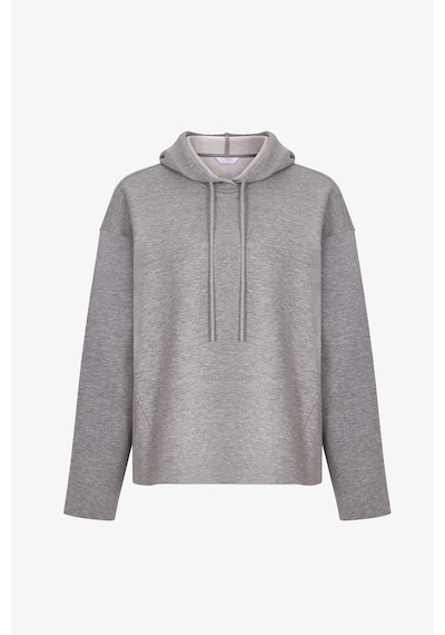 Penti Gri Oversize Kapüşonlu Sweatshirt Gri Melanj