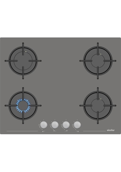Simfer 11 Fonksiyon Steam Master Gri 3'lü Ankastre Set (8246 Fırın + 3656 Ocak + 8740 Davlumbaz)