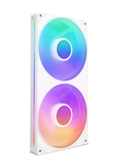 Nzxt F280 Rgb 2'li Beyaz 280 Mm Fan Rf-u28hf-w1