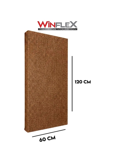 Winflex 60x120 Cm Akustik Kumaş Panel Kahverengi