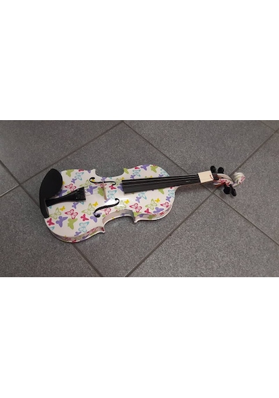 Özel Yapım Porselen Kaplamalı Tam Boy Ful Set Kemanlar