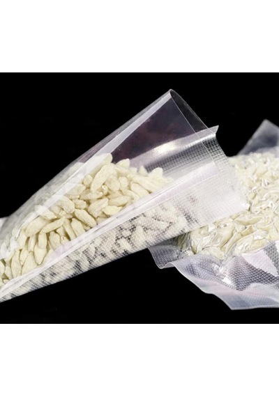 100 Adet Tırtıklı Vakum Poşeti Seti 20x26 Cm Gıda & Ev Tipi Vakum Paketleme Poşetleri Sızdırmaz, Dayanıklı, Et, Sebze & Hazır Gıdalar İçin Uyumlu 20x26 Ebatlarında