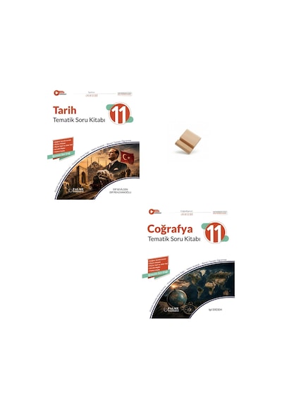 Palme 11. Sınıf Maarif Tematik Tarih Ve Coğrafya Soru Kitabı + Telefon Standı