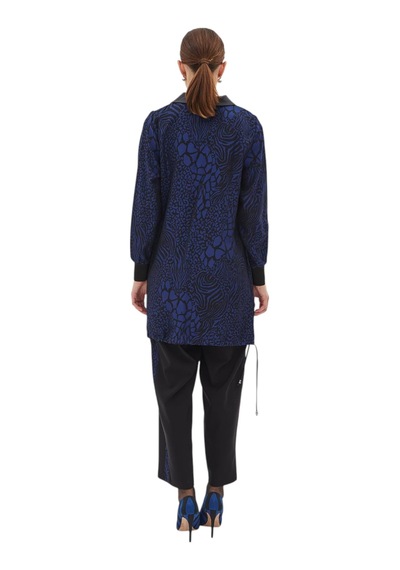 Kayra Yaka Tasarımlı Animal Print Sweatshırt Kay.vv-a23-99001 Saks