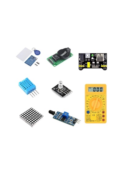Arduino İle Uyumlu Süper Full Profesyonel Set 138 Parça 375 Adet