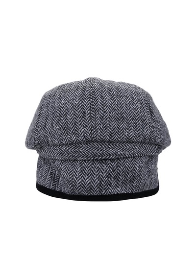 Tamer Tanca Erkek Tekstil Gri London Şapka 524 1146 Spk Sk25-26 A.grı Gri