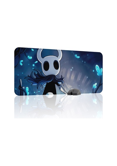 Hollow Knight Kaymaz Dikişli Kauçuk Oyuncu Mousepad V1 - 90x40 Xxl Gaming Mouse Pad Fare Altlığı