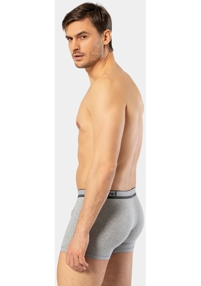 Cacharel Cacharek Erkek 3'Lü Boxer 1337 Beyaz-Gri-Siyah