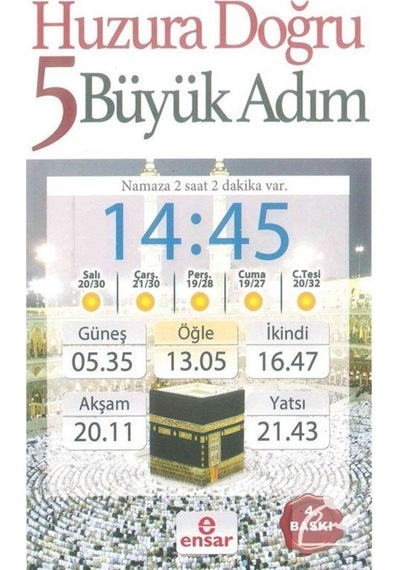 Huzura Doğru 5 Büyük Adım- Ensar Neşriyat