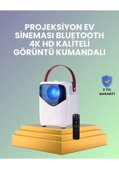 Hafif Ve Taşınabilir Projektör 750 Gram Ağırlıkla Mobil Kullanıma Uygun - Lisinya Diğer