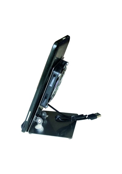 Sakoya Fanlı Tablet Standı Çok Açı Ayarlı 304 Kalite Paslanmaz