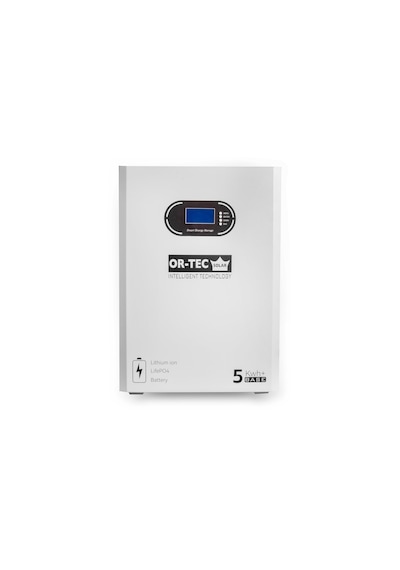 Or-tec Solar Truva 5.12 Kwh 51.2v 100ah Lifepo4 Lityum Batarya