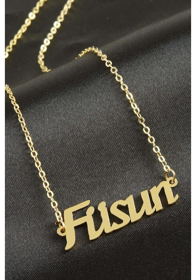 Füsun - 23 - İsimli - Csmo-tex - Kolye -sarı altın