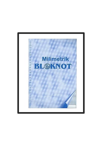 Dilman Milimetrik Defter A3 Mavi 30 Yaprak - 3 Adet